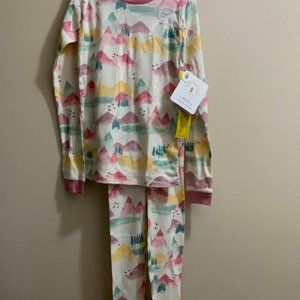 NWT Burt's Bees Girls Pj's Size 8